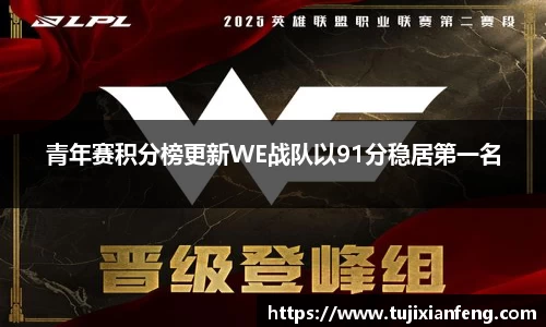 青年赛积分榜更新WE战队以91分稳居第一名
